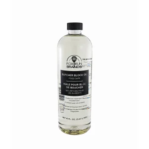 Butcher Block Oil, Protective Treatment for Wood