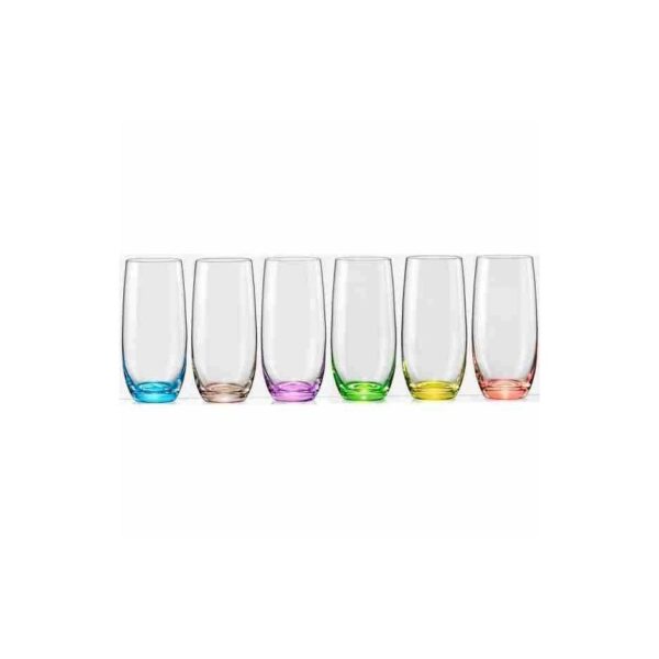 Crystal Rainbow HB Tumblers - Set of 6