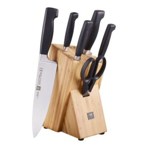 FOUR STAR, 7 Piece - Knife & Block Set