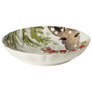 Deer Friends Pasta Serving Bowl