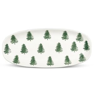 Fir Tree Long Oval Platter