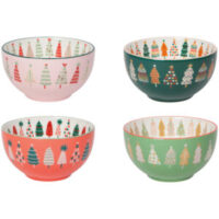 Glitzmas Christmas Bowls Set of 4