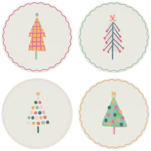 Glitzmas Soak Up Christmas Coasters Set of 4