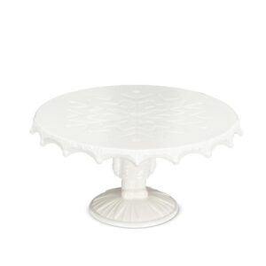 Small Nutcracker Pedestal Cake Plate