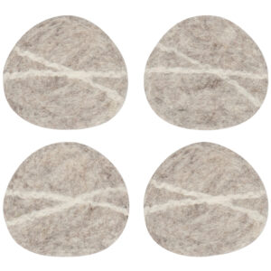 Striato Felt Coaster Set of 4
