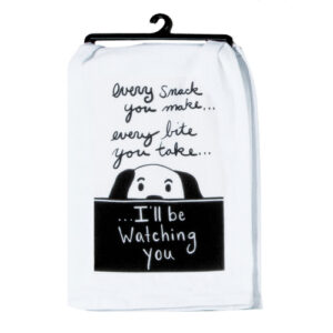 Watching You Flour Sack Tea Towel