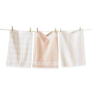 Tag Classic Dishtowel Set of 3 Blush Pink