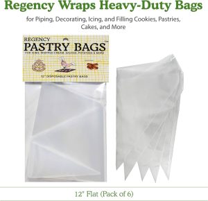 REGENCY WRAPS Disposable Pastry Bags 12"