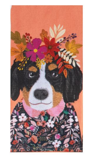 Bernese Mountain Dog Dishtowel