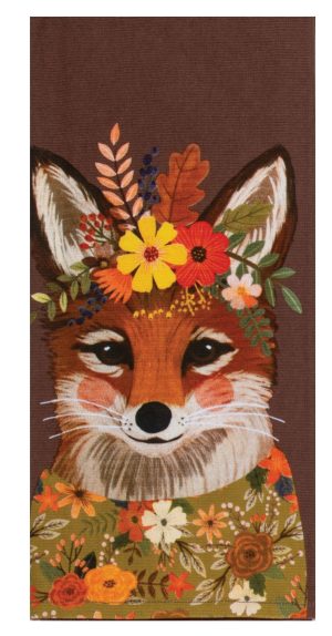 Fox Dishtowel