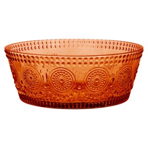 UMBER CODI GLASS BOWL - LARGE