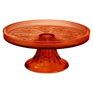 UMBER CODI GLASS CAKE STAND