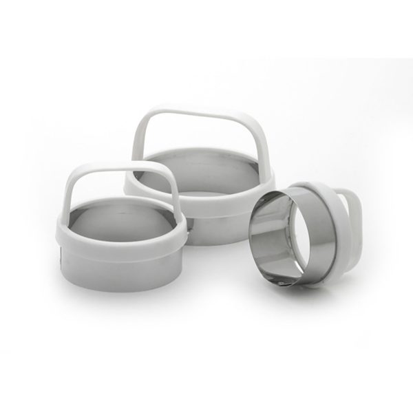 NORPRO Plain Biscuit/Cookie Cutter Set of 3
