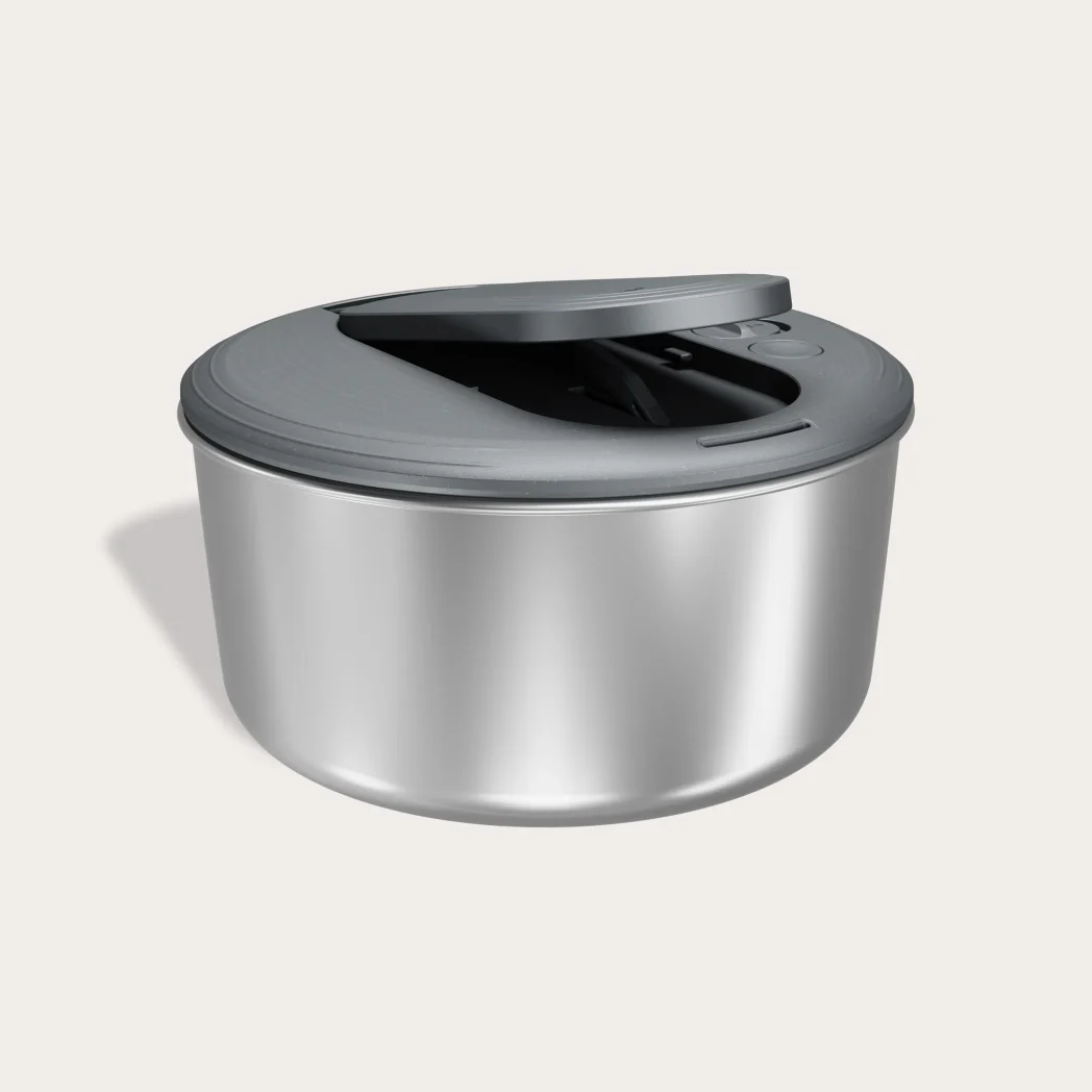 Swift Dry Salad Spinner Stainless Steel